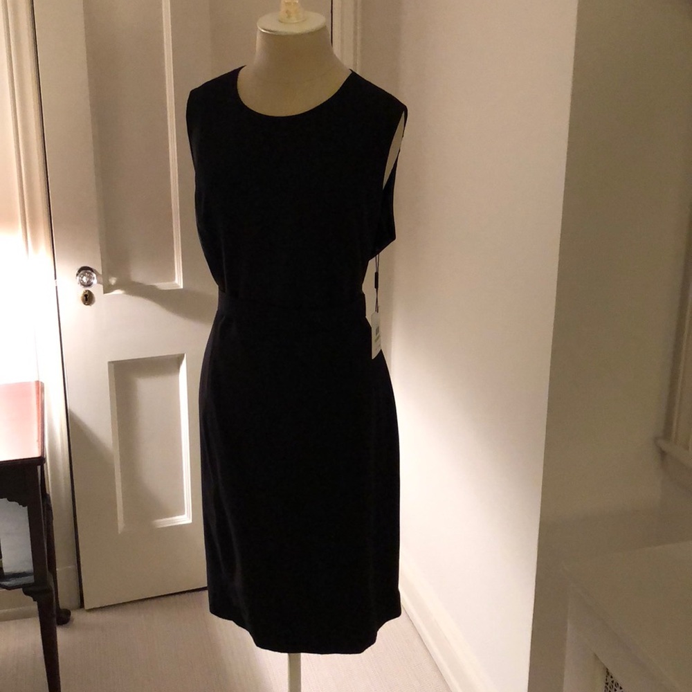NWT Black a-line dress